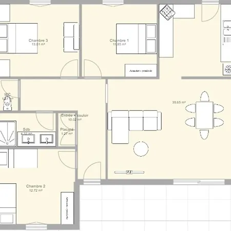 Дом отдыха L&b Pereire 6 Pers, 700m Pereire *