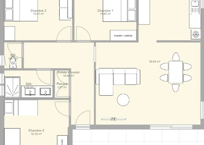 Holiday home L&b Pereire 6 Pers, 700m Pereire *